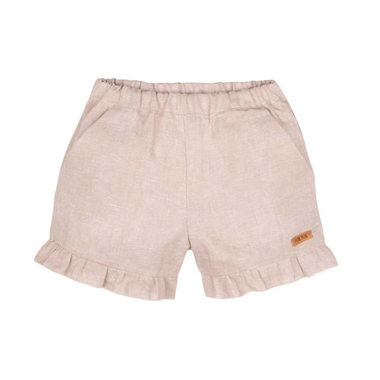 Pantaloncini 100% Lino Frill - Naturale