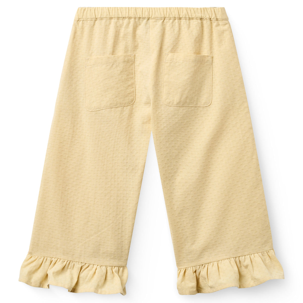 Pantaloni 3/4  in Cotone Biologico - Giallo