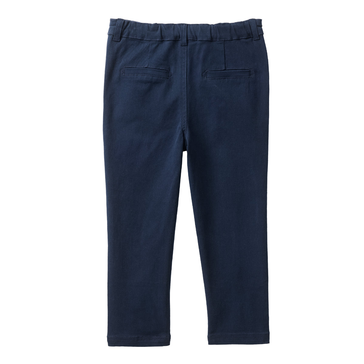 Pantaloni chino in cotone biologico - Blu