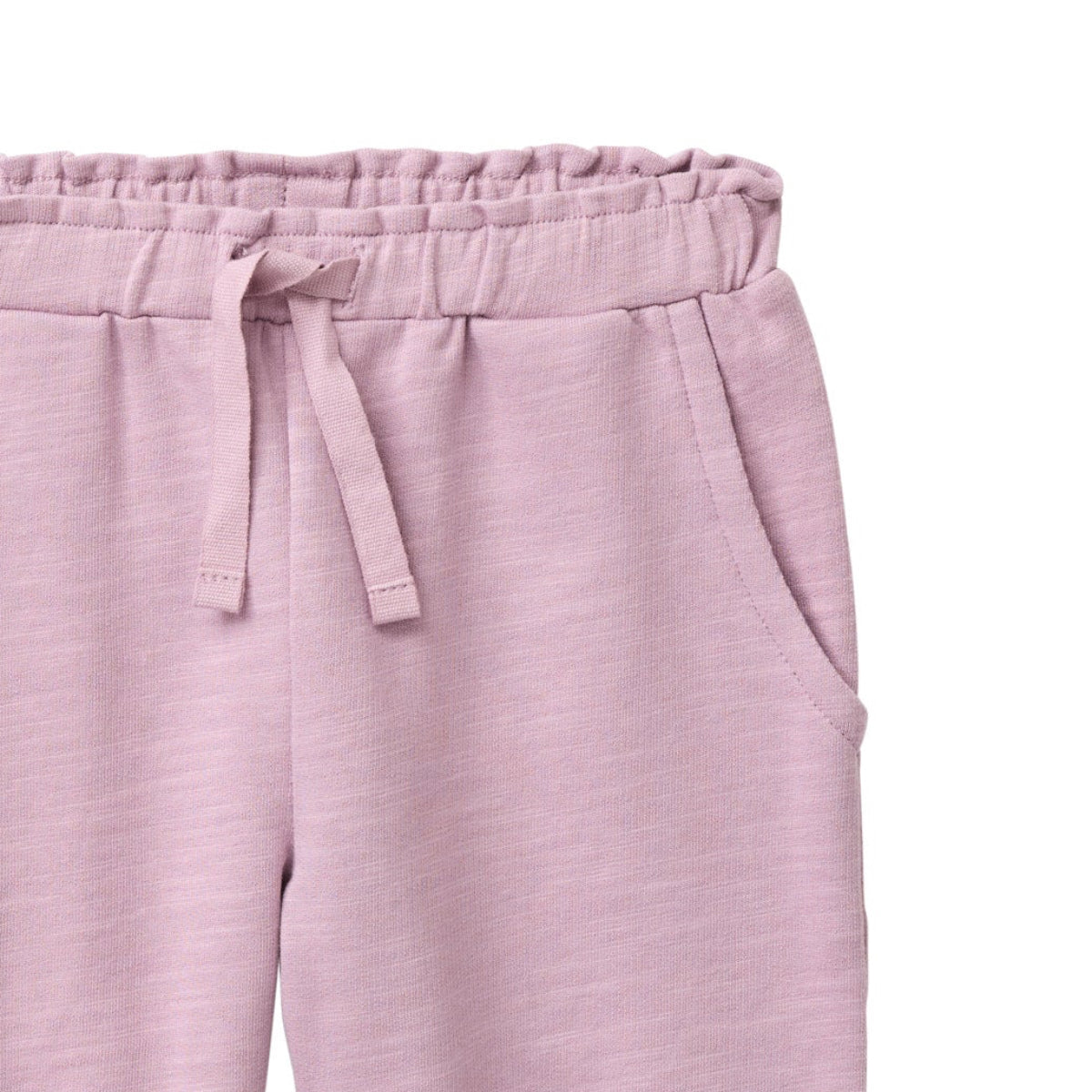 Pantaloni in Cotone Biologico - Malva