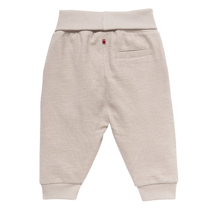 Pantaloni in felpa di cotone biologico - Beige