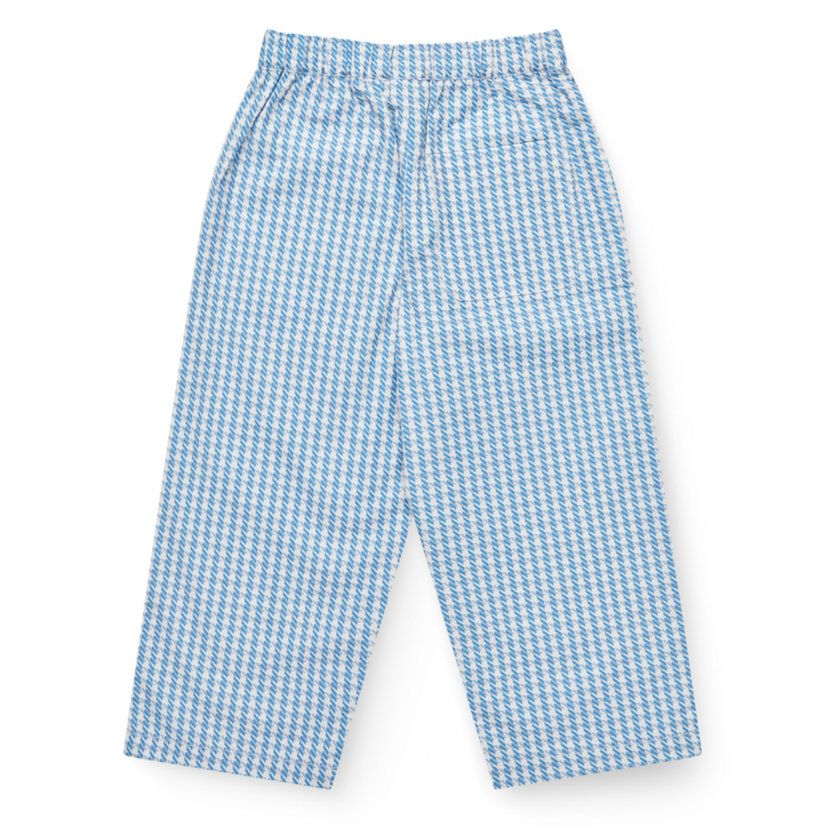 Pantaloni in Cotone Biologico - Mini Pied de Poul Blue