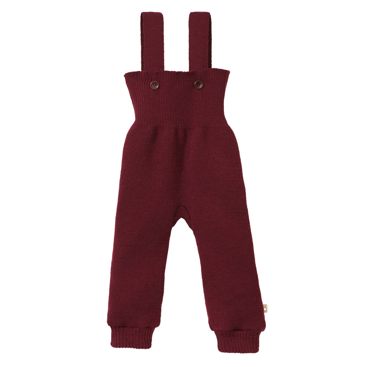 Pantaloni salopette in lana biologica - Ribes