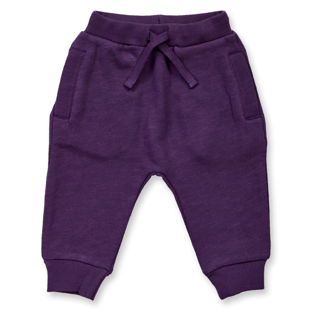 Pantaloni in felpa di Cotone Biologico - Viola