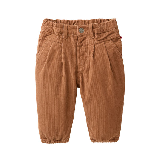 Pantaloni in velluto di Cotone Biologico - Caramello