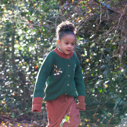 Pantaloni in velluto di Cotone Biologico - Ginger