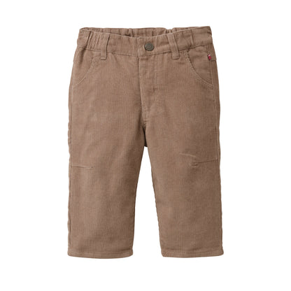 Pantaloni in velluto di Cotone Biologico - Tortora