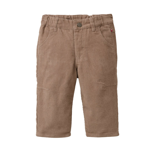 Pantaloni in velluto di Cotone Biologico - Tortora