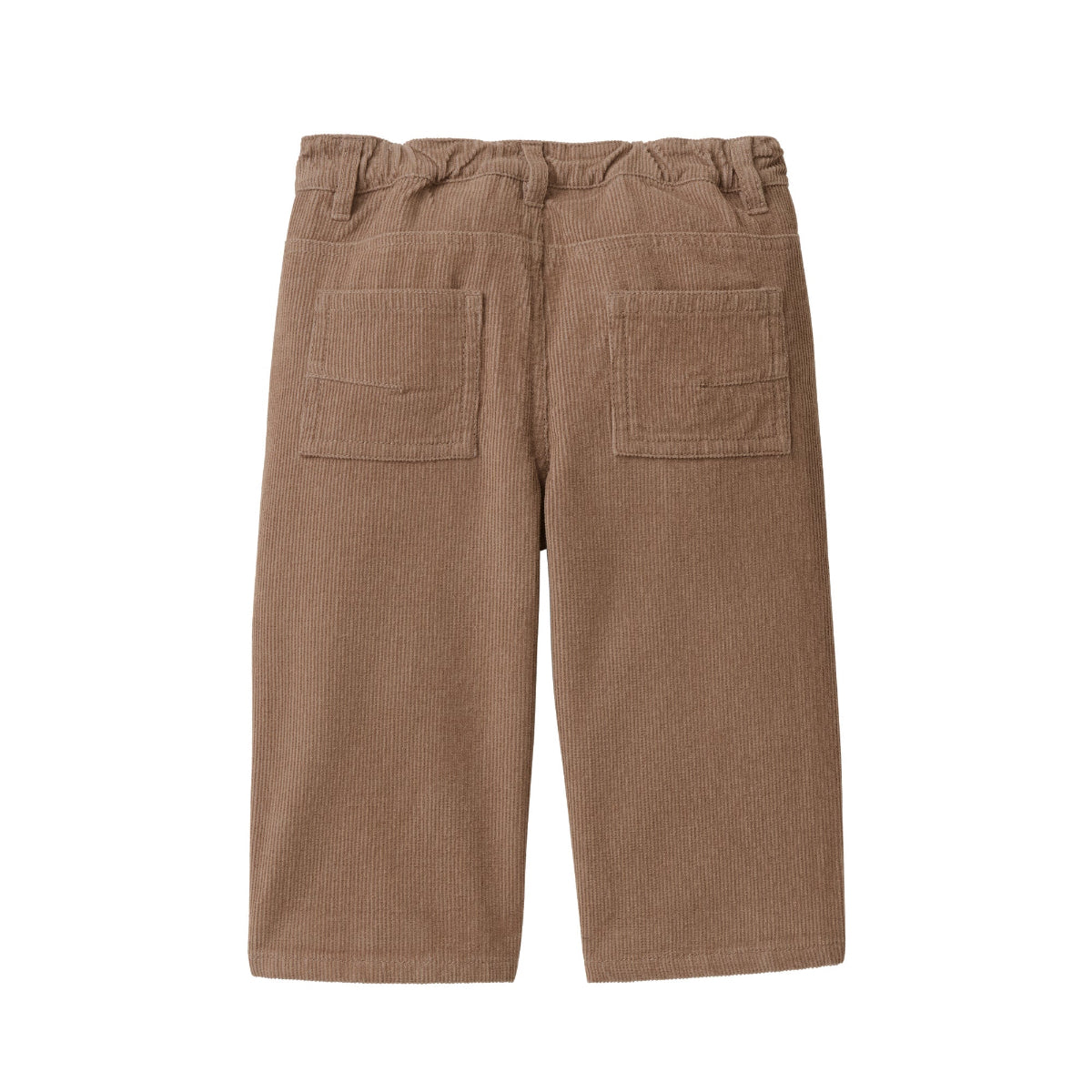 Pantaloni in velluto di Cotone Biologico - Tortora