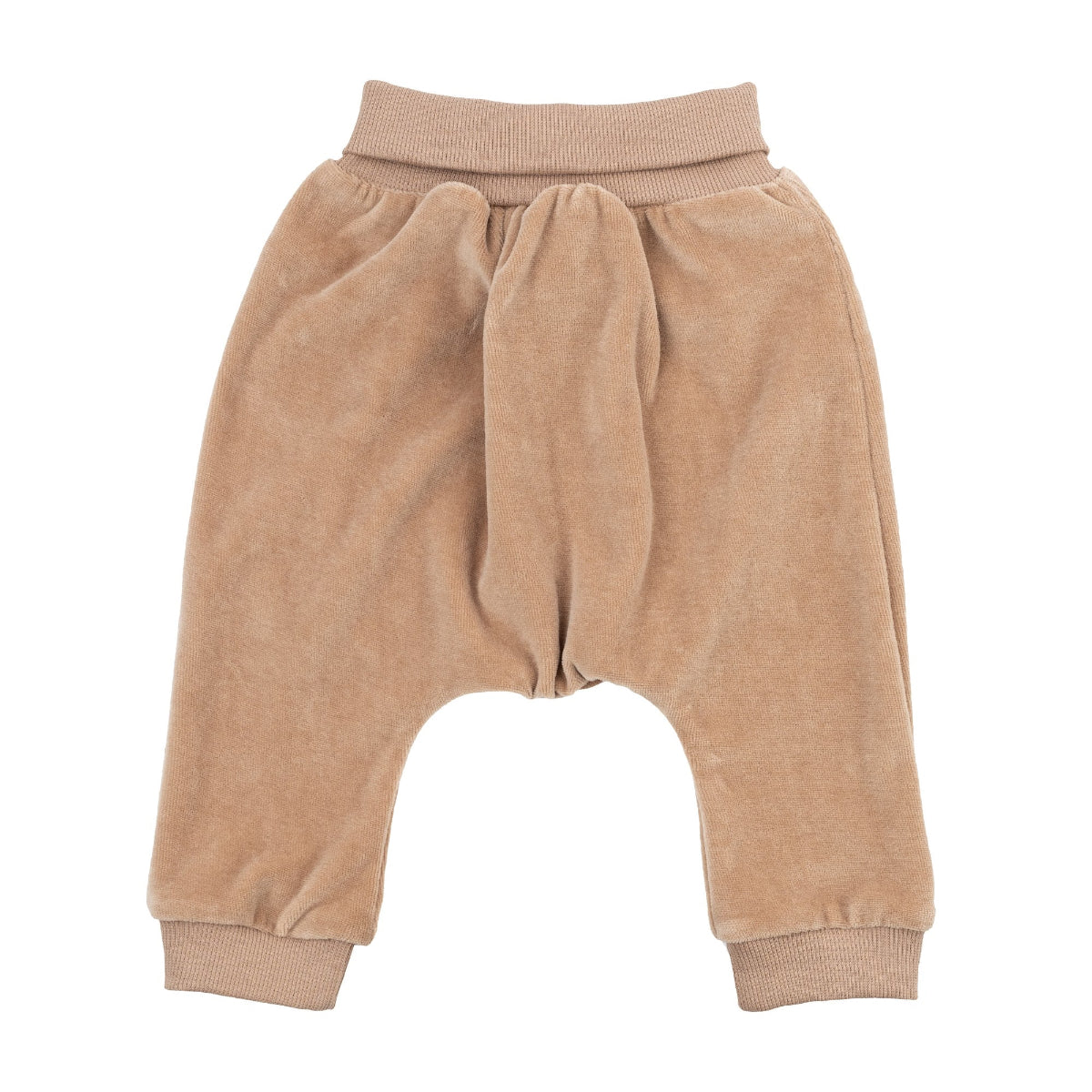 Pantaloni in Cotone Biologico Velour - Colori Vari