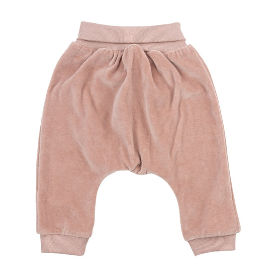 Pantaloni in Cotone Biologico Velour - Colori Vari