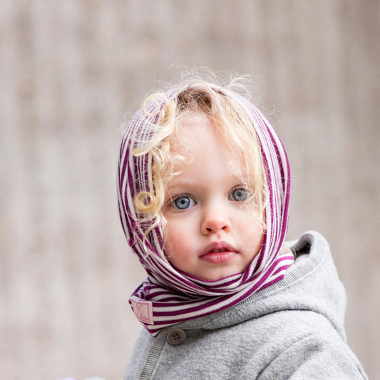 Scaldacollo multifunzione in Lana e Seta - colori vari