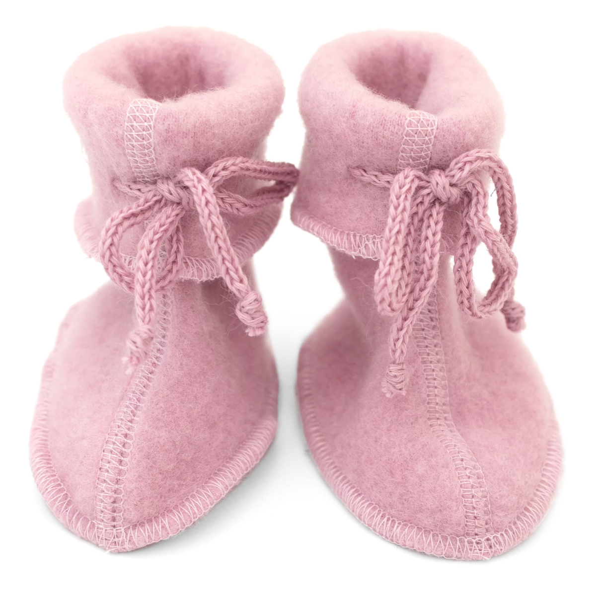 Scarpine neonato in Pile di Lana - Colori vari