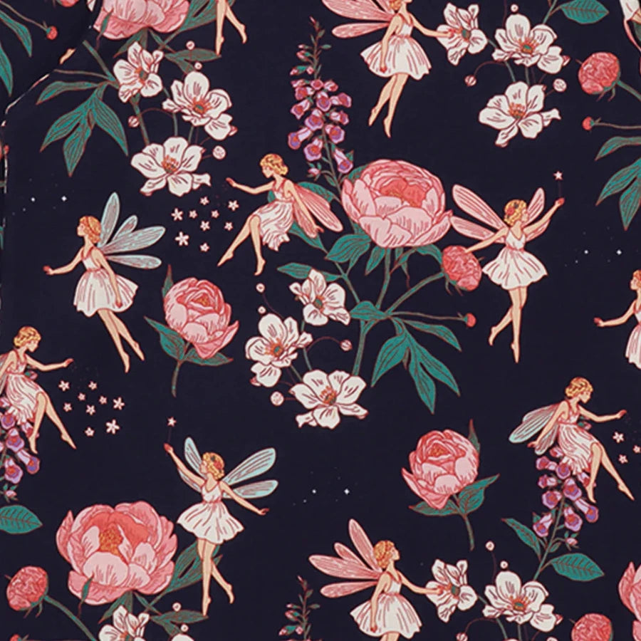 Shorts in Cotone Biologico - Fairies and Flowers