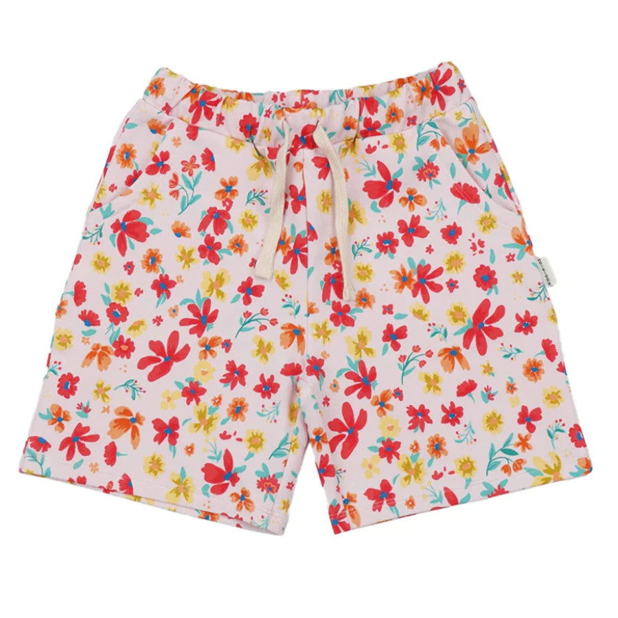 Shorts in Cotone Biologico - Garden