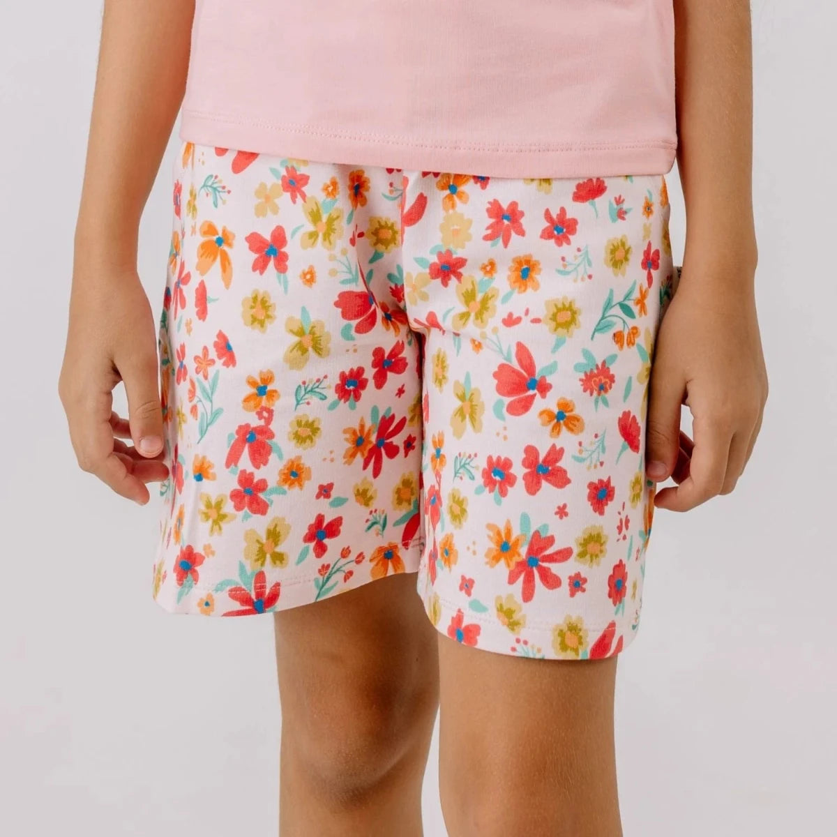 Shorts in Cotone Biologico - Garden