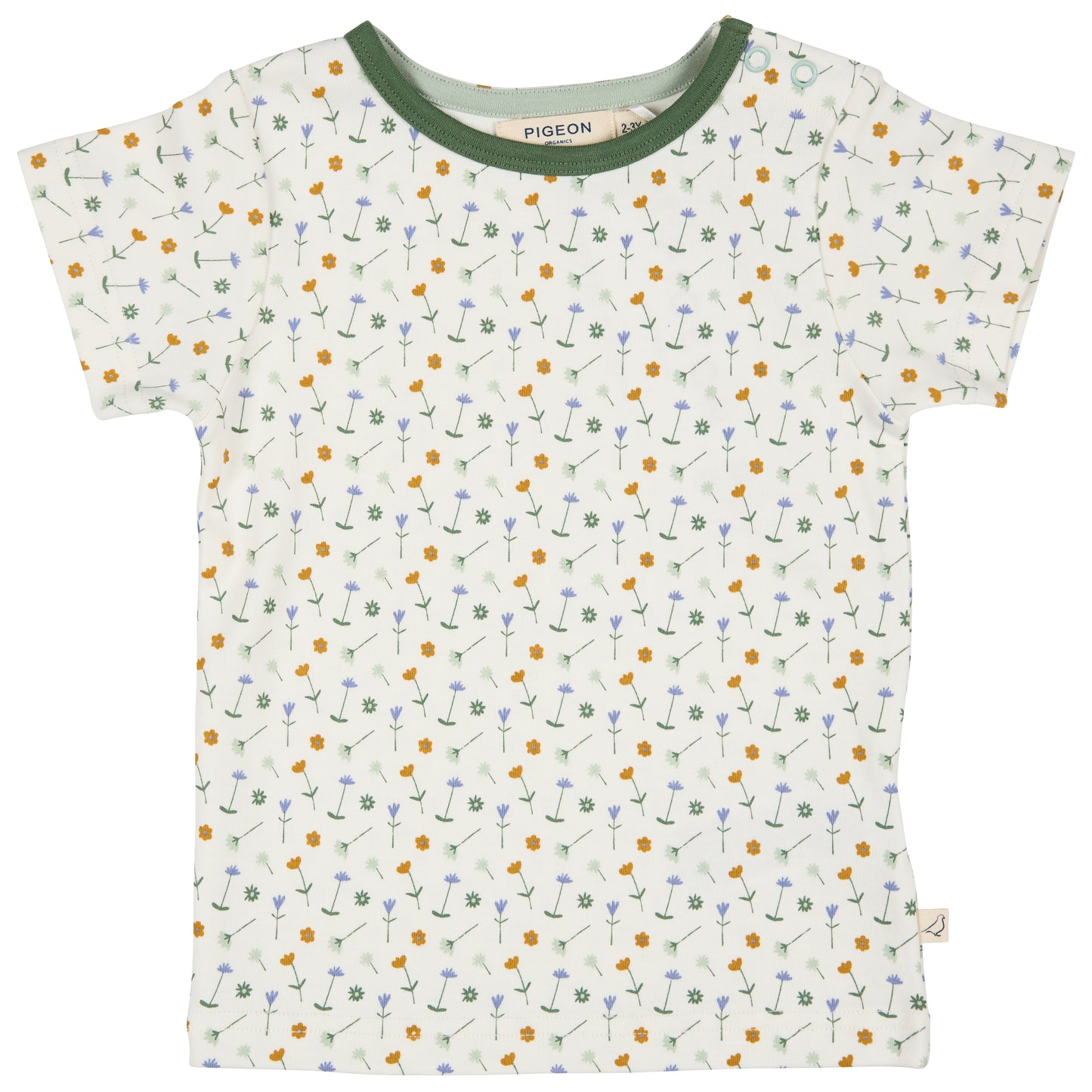 T-shirt in Cotone Biologico - Fiorellini