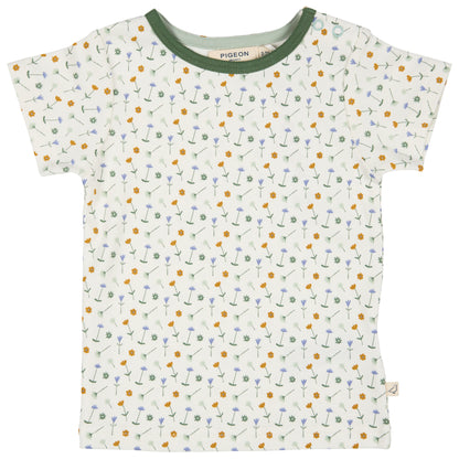 T-shirt in Cotone Biologico - Fiorellini