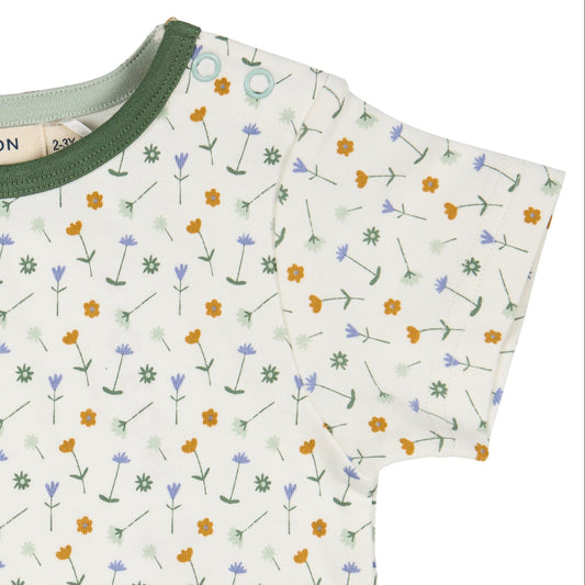 T-shirt in Cotone Biologico - Fiorellini