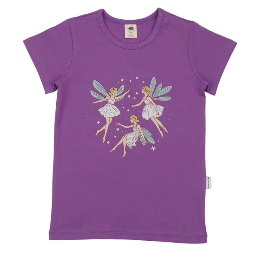 T-shirt in Cotone Biologico - Fairies and Flowers