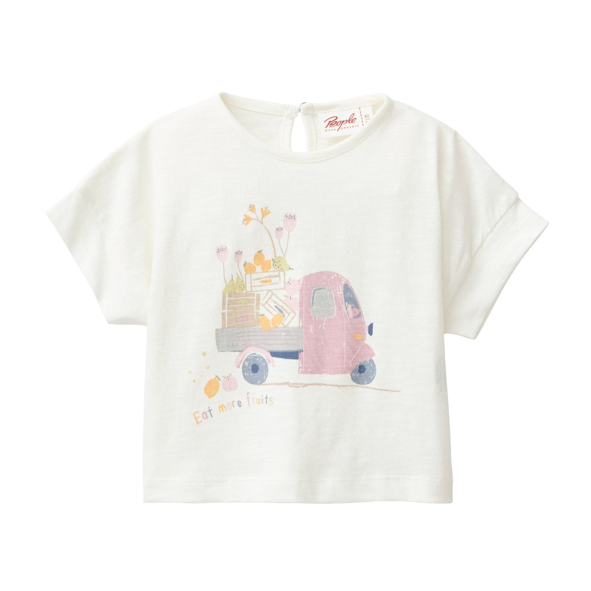 T-shirt in Cotone Biologico - Flowers and Fruits