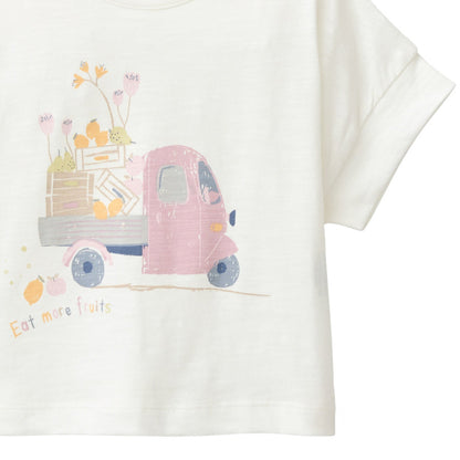 T-shirt in Cotone Biologico - Flowers and Fruits
