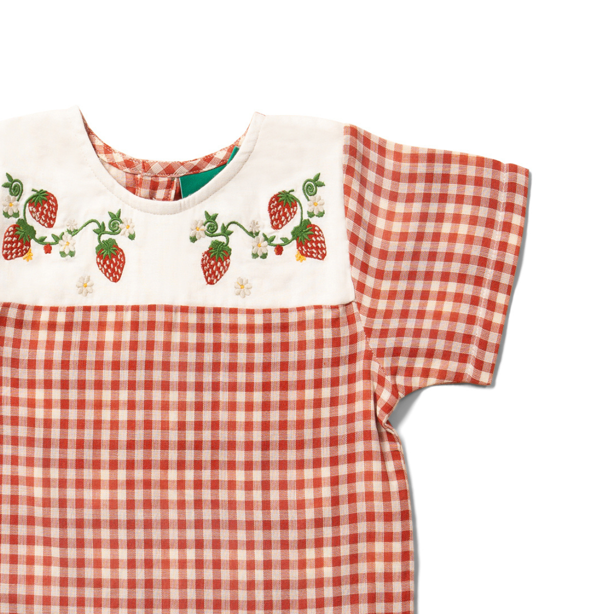 Blusa in Cotone Biologico - Fragole