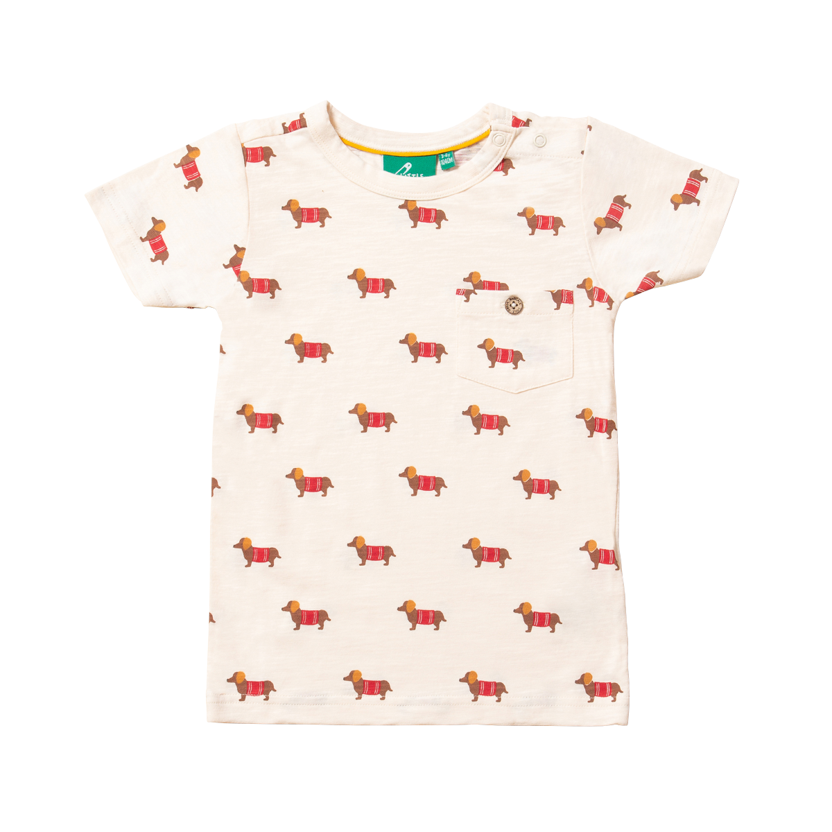 T-shirt in Cotone Biologico - Bassotti