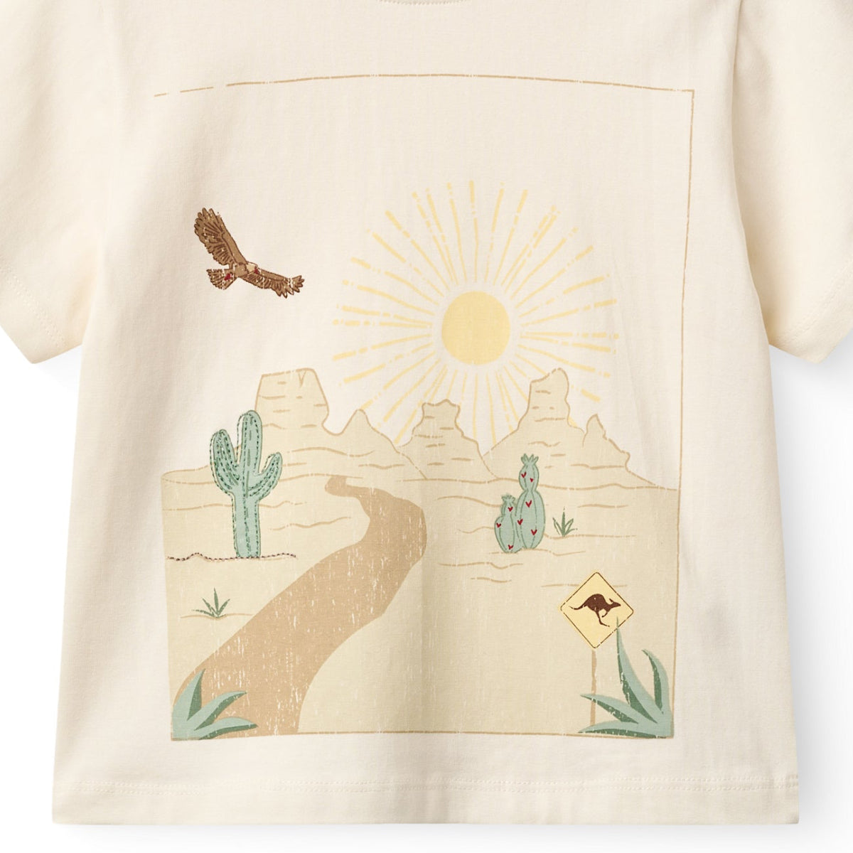 T-shirt in Cotone Biologico - Cactus