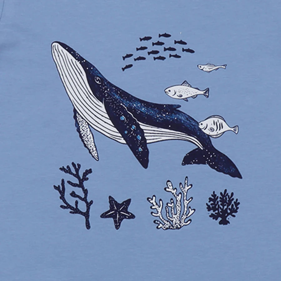 T-shirt in Cotone Biologico - Mondo Marino