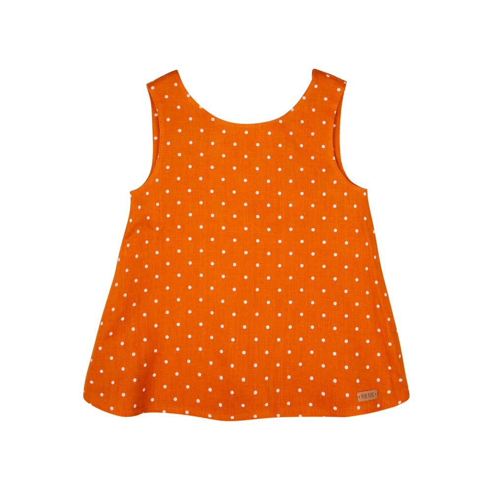Top 100% Lino - Papaya