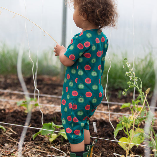 Tutina in Cotone Biologico - Mele