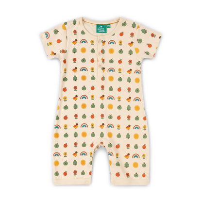 Tutina in Cotone Biologico - Arcobaleno Vintage