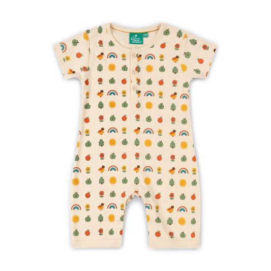 Tutina in Cotone Biologico - Arcobaleno Vintage