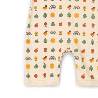 Tutina in Cotone Biologico - Arcobaleno Vintage