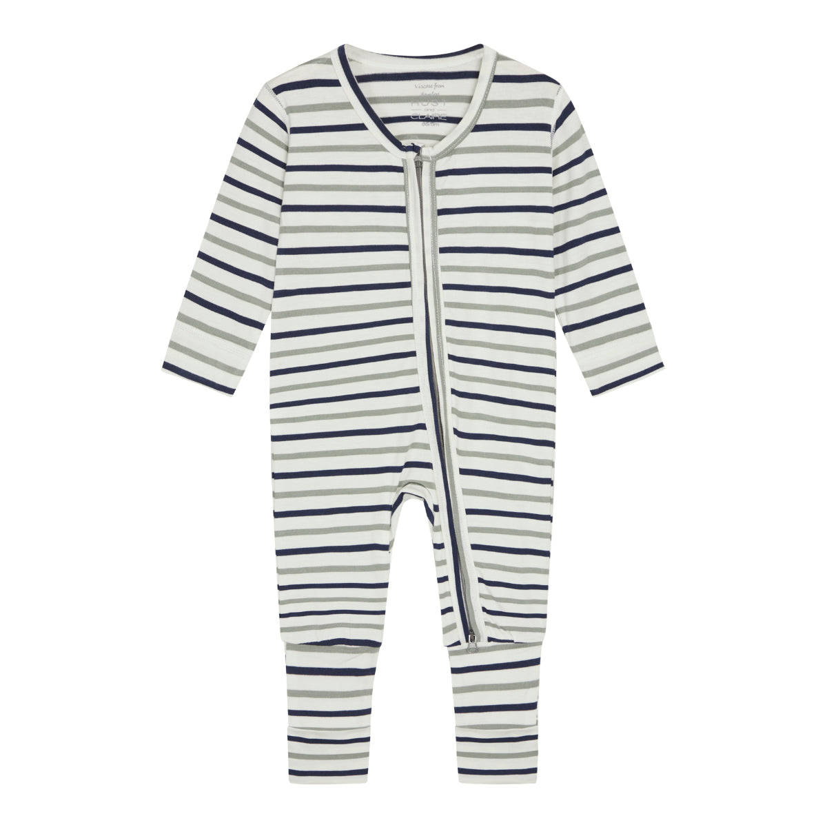 Tutina in Bamboo - Righe Blu