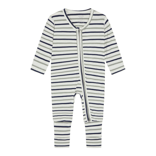 Tutina in Bamboo - Righe Blu