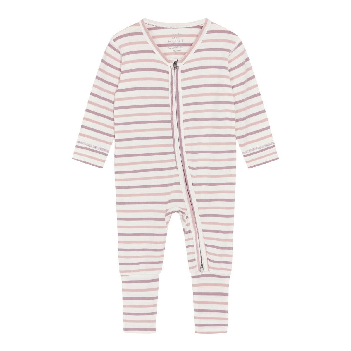 Tutina in Bamboo - Righe Malva