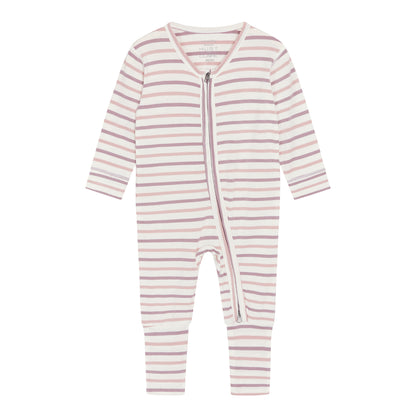 Tutina in Bamboo - Righe Malva
