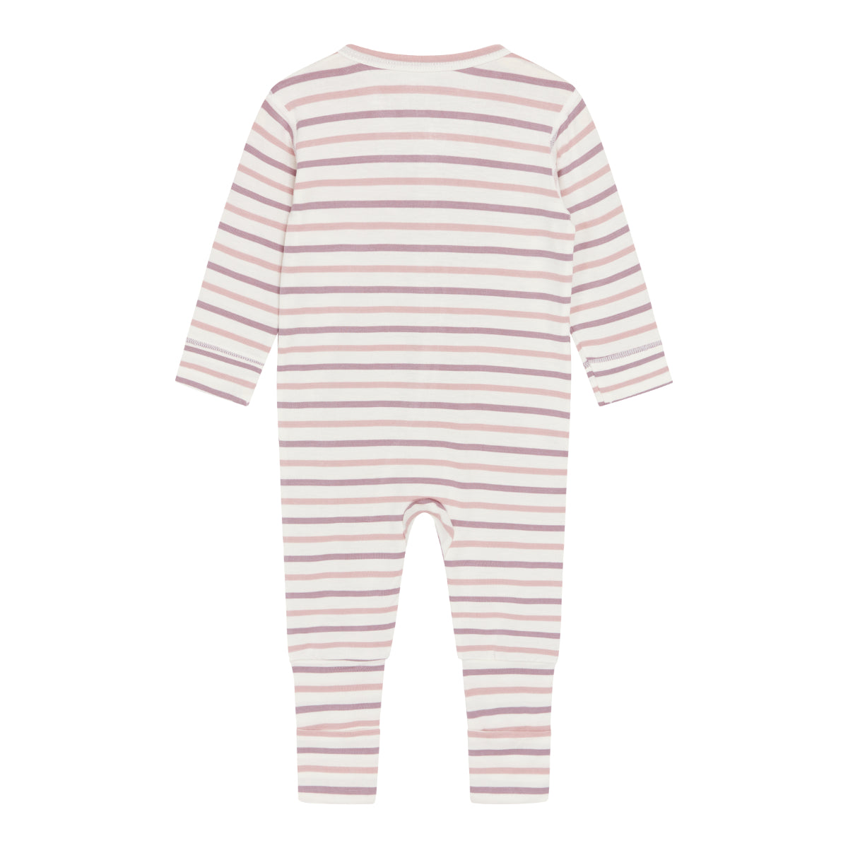 Tutina in Bamboo - Righe Malva