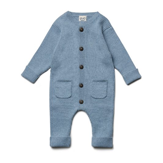 Tutina neonato in Cotone e Lana - Colori vari