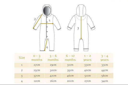Tuta da esterno in Lana Cotta biologica - Ribes