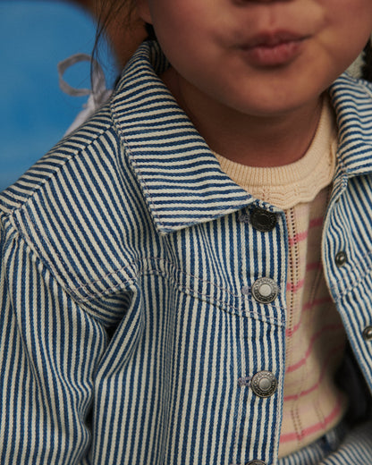 Giacca in Twill di Cotone Biologico - Millerighe