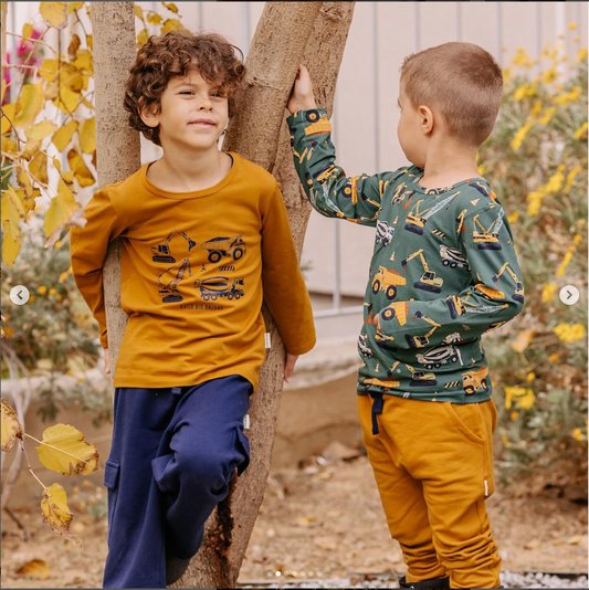 Maglia a maniche lunghe in Cotone Biologico - Cantiere