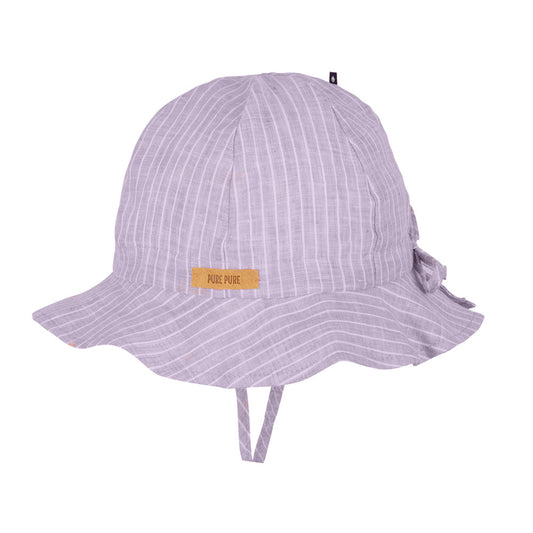 Cappello 100% Lino - Blu