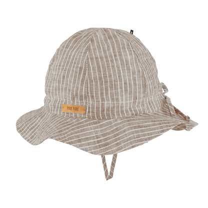 Cappello 100% Lino - Beige