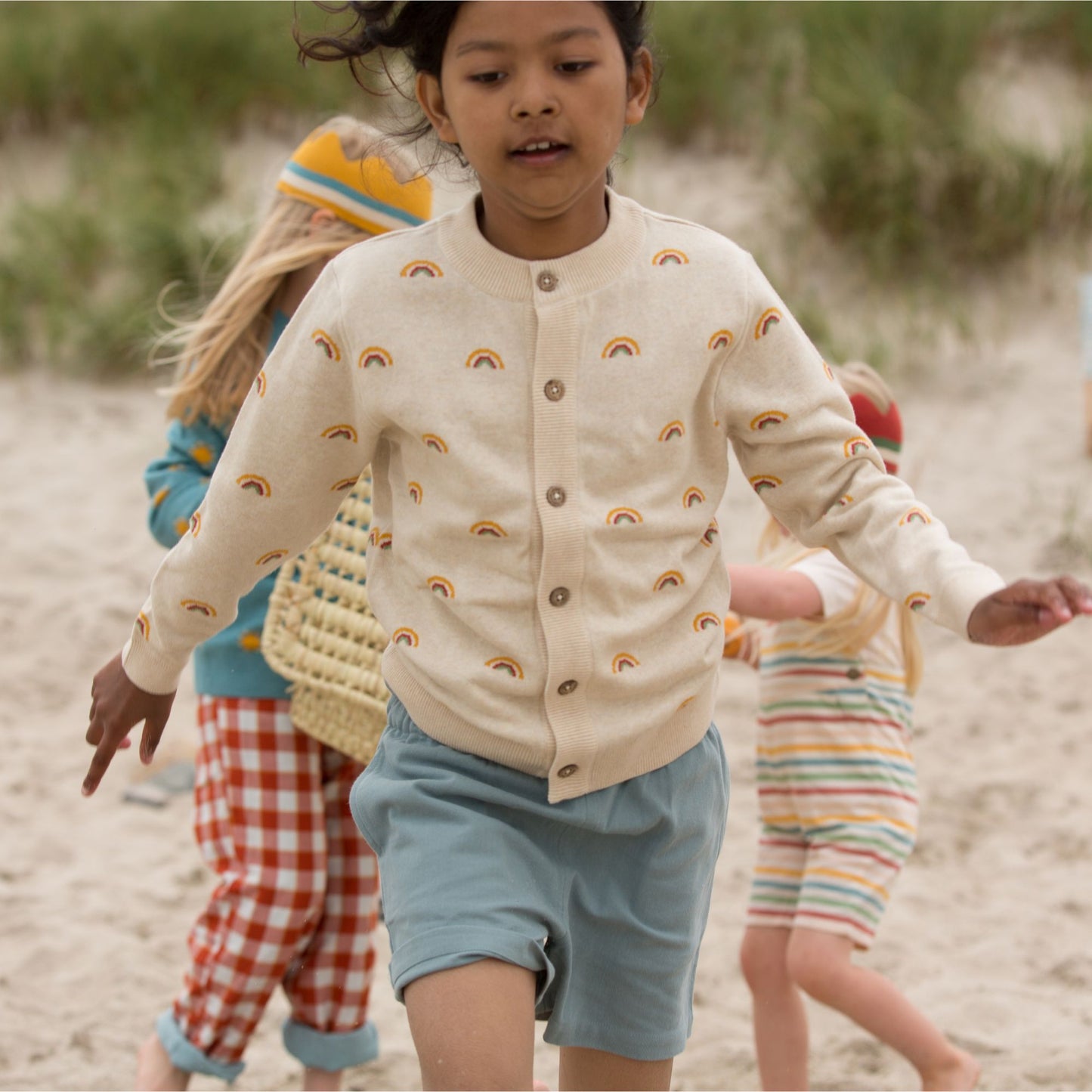 Cardigan in Cotone Biologico - Arcobaleni