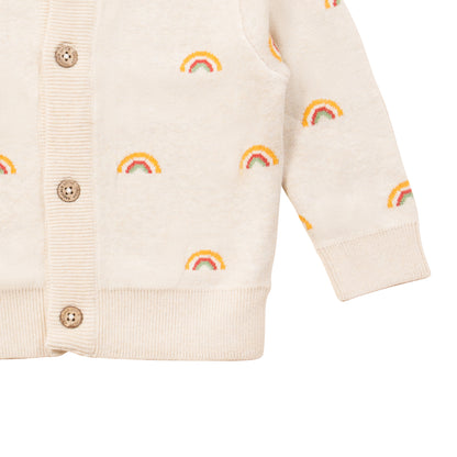 Cardigan in Cotone Biologico - Arcobaleni