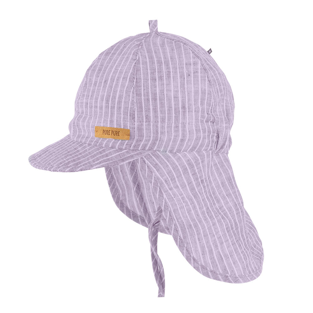 Cappello 100% Lino - Malva
